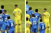 Đối thủ nổi cơn thịnh nộ vì bị Ronaldo… lau mặt