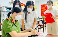 Công an TP Thủ Đức thông báo lịch làm CCCD cho học sinh