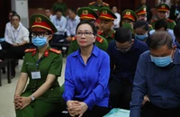 Hình ảnh bà Trương Mỹ Lan tại phiên toà phúc thẩm giai đoạn 1 vụ Vạn Thịnh Phát