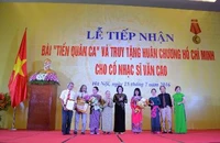 Gia đình nhạc sĩ Văn Cao hiến tặng 'Tiến quân ca'