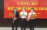 Nhân sự mới tại sở GTVT và Sở Y tế TP Đà Nẵng
