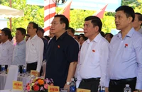 Chủ tịch Quốc hội dự Ngày hội Đại đoàn kết toàn dân tộc tại Đà Nẵng