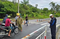 Bão Trà Mi: Đà Nẵng cấm đường lên bán đảo Sơn Trà