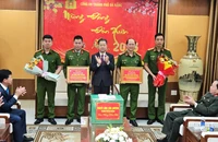 Bí thư Thành ủy Đà Nẵng chúc Tết, khen thưởng 2 chuyên án lớn 
