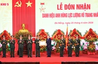 Tổng Bí thư, Chủ tịch nước trao danh hiệu Anh hùng lực lượng vũ trang nhân dân cho Quân khu 5