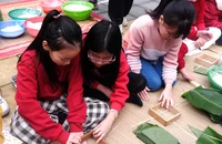 Tái hiện không khí Tết cổ truyền tại nhiều trường học