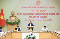 Thủ tướng: Giáo dục mầm non có những tồn tại, hạn chế cần được khắc phục