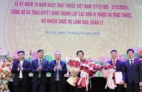Giám đốc Bệnh viện Phụ sản trung ương làm Phó Hiệu trưởng Trường Đại học Y Dược