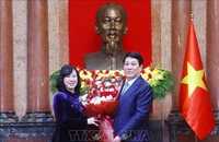 Chủ tịch nước Lương Cường gặp mặt đại biểu ngành y tế