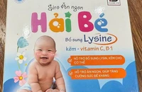 Bộ Y tế khuyến cáo không sử dụng Siro ăn ngon Hải Bé