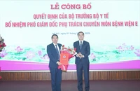Bệnh viện E có tân phó giám đốc