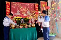 Xuân đến nơi đầu sóng: Tết sớm của người lính đảo Thổ Chu