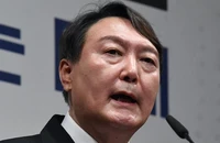 Tổng thống đắc cử Hàn Quốc Yoon Suk-yeol. Ảnh: Kim Min-hee/POOL/AFP