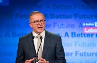 Thủ tướng Úc Anthony Albanese. Ảnh: Wendell Teodoro/AFP