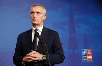 Tổng thư ký NATO ông Jens Stoltenberg. Ảnh: Toms Kalnins/EPA-EFE
