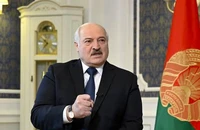 Tổng thống Belarus, ông Alexander Lukashenko. Ảnh: Alexander Nemenov/AFP