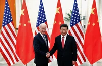 Chủ tịch Tập Cận Bình và Tổng thống Joe Biden sắp gặp mặt trực tiếp vào tháng 11. Ảnh: Lintao Zhang/POOL/REUTERS