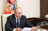 Tổng thống Nga Vladimir Putin. Ảnh: Mikhail Klimentiev/TASS