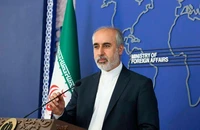 Người phát ngôn Bộ Ngoại giao Iran - ông Nasser Kanani. Ảnh: Bộ Ngoại giao Iran/AP