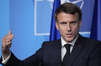 Tổng thống Pháp Emmanuel Macron. Ảnh: Christophe Ena/AP