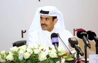 Bộ trưởng Bộ Năng lượng Qatar Saad al-Kaabi. Ảnh: Naseem Zeitoun/REUTERS