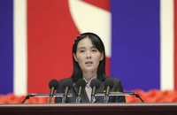 Bà Kim Yo-jong. Ảnh: KCNA 