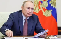 Tổng thống Nga Vladimir Putin. Ảnh: Mikhail Metzel/POOL/TASS