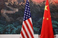 Mỹ, Trung Quốc chỉ trích nhau về Biển Đông. Ảnh: Feng Li/REUTERS