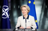 Chủ tịch Ủy ban châu u Ursula von der Leyen. Ảnh: Johanna Geron/REUTERS