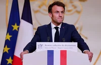 Tổng thống Pháp Emmanuel Macron. Ảnh: Ludovic Marin/POOL/REUTERS