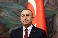 Ngoại trưởng Thổ Nhĩ Kỳ Mevlut Cavusoglu. Ảnh: Maxim Shemetov/POOL/REUTERS