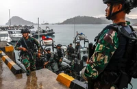 Indonesia tổ chức diễn tập hải quân đa phương Komodo lần thứ 4 kéo dài ừ ngày 5 đến 8-6. Ảnh: EPA-EFE
