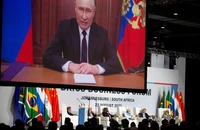 Ông Putin nêu mục tiêu của Nga trên cương vị chủ tịch BRICS