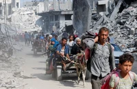Dải Gaza tan hoang sau một năm xung đột