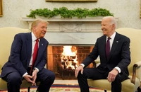 VIDEO: Ông Joe Biden tiếp ông Donald Trump