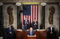 Tổng thống Trump lần đầu phát biểu trước quốc hội Mỹ sau khi nhậm chức