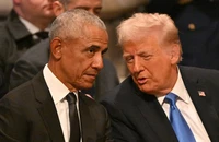 Ông Trump nói 'rất muốn' đấu với ông Obama nếu được phép tranh cử nhiệm kỳ ba