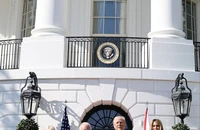 Vợ chồng Tổng thống Trump đón tiếp Vua Anh Charles III và Hoàng hậu Camilla