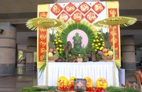 TP.HCM: Thi gói, nấu bánh chưng dâng cúng Vua Hùng