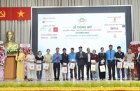 Toàn cảnh lễ ra mắt Chương trình 'An cư cùng người lao động' và phát động Giải thưởng 'Vì bạn xứng đáng' năm 2026