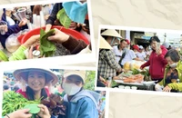 Phiên chợ lấy lá thay tiền, muốn mua món ăn chỉ cần đưa lá cây ở TP.HCM
