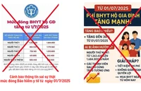 Tin đồn 'tăng mức đóng BHYT từ 1-7-2025' là sai sự thật
