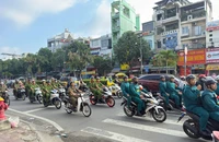 TP.HCM: Công an phường Đông Hưng Thuận ra quân trấn áp tội phạm vì bình yên cho dân
