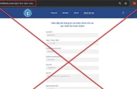 Cảnh báo website giả mạo BHXH Việt Nam để đánh cắp thông tin cá nhân
