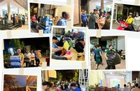 TP.HCM: Xuyên đêm gom quà cứu trợ miền Trung