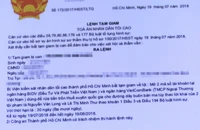 'Bay' hơn 2 tỉ đồng vì một lệnh tạm giam giả 