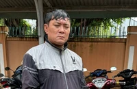 Phạm Ngọc Vinh, kẻ lừa tráo hơn 800 tờ vé số bị bắt giữ. Ảnh VH.