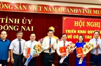 Đồng Nai trao quyết định điều động, bổ nhiệm nhiều cán bộ