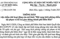 Đồng Nai: Chấm dứt hoạt động Đội 'hiệp sĩ' TP Biên Hoà