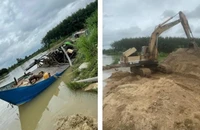 Bắt 3 cán bộ UBND xã ở Đồng Nai liên quan khai thác cát lậu